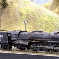 ATSF 3840 
Con-cor model originally Erie, but altered the tender to oil and new decals. Also hard-wired the tender for better pickup.