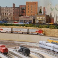 A Santa Fe F7 ABA consist, pulling the El Cap