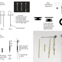 Simple Target Signal construction - Signal head height should be 13" (N Scale ~ 1 inch).  For further detail, add ladders.