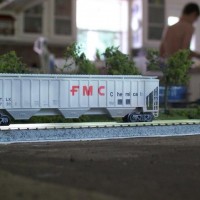 Custom weathered FMC hopper