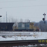 CSX caboose on a southbound local.