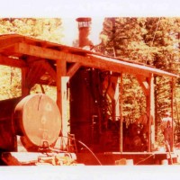 Pomeroy Steam Logging Weekend: Willamette yarder under steam.