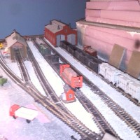 Rail Yard. Will hold up to 40 cars and have a repair house....well replica of one.