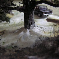 Roots made with DAS clay