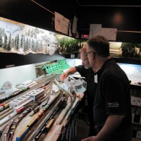 January 19th, 2012: Brian Clogg (background) at Nelson West and Brad Ellerman at Nelson East