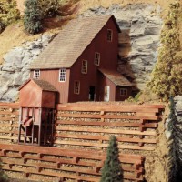 Whispering Pines mine with new shingles and weathered