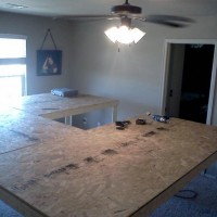 Finished benchwork