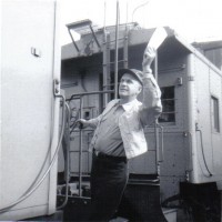 My Grandpa the freight conductor