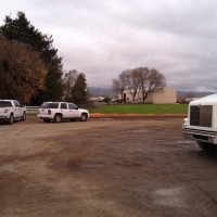 Near Corona Road and McDowell Blvd in Petaluma, Ca. The roadbed is looking good on the NWP.