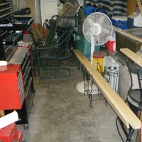 #3 - Well, here is the lumber in the back of my messy, unheated garage.  But, it's a start!