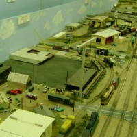 A photo of my modules at the Galveston County Model RR Club