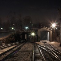 Back scene lit with concealed LEDs