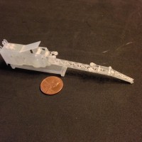 Brownhoist Crane printed at Shapeways designed by southernnscale
