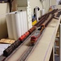 Port of Catoosa Railroad under construction.
