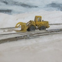 small log loader at Farron log reload