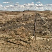 BNSF abandoned PIC 1354. The siding at the summit of the Redwater branch.