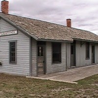 Milw WSS depot PIC 1393. White Sulphur's depot.