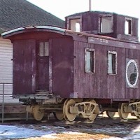 NP sad shack PIC 1241. Original NP shack setting in Terry, MT.