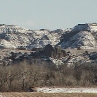 badlands snow2 PIC 1961, winter 2015