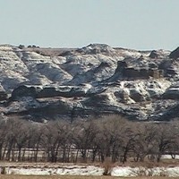 badlands snow PIC 1962, winter 2015
