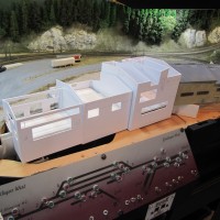 Pope & Talbot sawmill under construction