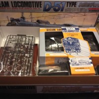 Arii 1/50 scale D51 box contents.
