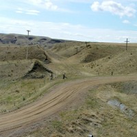 Looking west from Waltham, MT