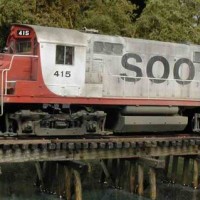At the trestle
