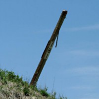 Milepost 181, high on the hill