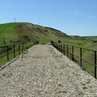 Looking west from atop Red Coulee trestle