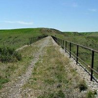 east end of Red Coulee trestle