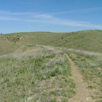 More curvature, looking east
