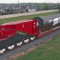 36-axle Schnabel rail car