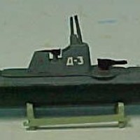 Kit built Russian sub