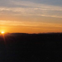 Eastern Wa at sunset.