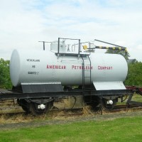 Tank car American Petroleum Company at SGB (museum) in Hoedekenskerke, 14 j