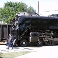 Union Pacific FEF-3 #844 4-8-4 in Austin, Texas