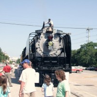 Union Pacific #844 in Austin, Texas