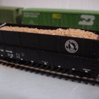 Great Northern woodchip car (black)