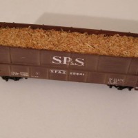 SP&S woodchip car.