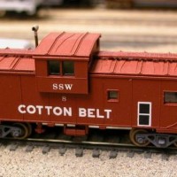 Caboose SSW 8 Cotton Belt Extended Vision