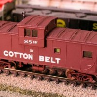 Caboose SSW 21 Cotton Belt Extended Vision