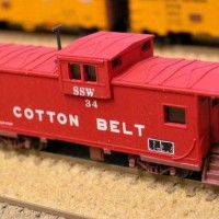 Caboose SSW 34 Cotton Belt Extended Vision