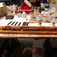 Starting with Undecorated Wood Sided Boxcars