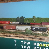 TPW Keokuk Hidden Staging, TPW Kolbe Yard,  CNW South Pekin, WPGRR Yard