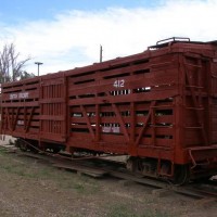 Uintah Railway Cattle Car 412