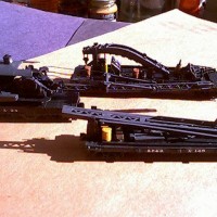 Boom cars with Brownhoist crane.