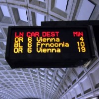 Destination sign
