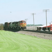 West bound in Chadwick IL