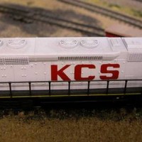 SD45 KCS 695 in White